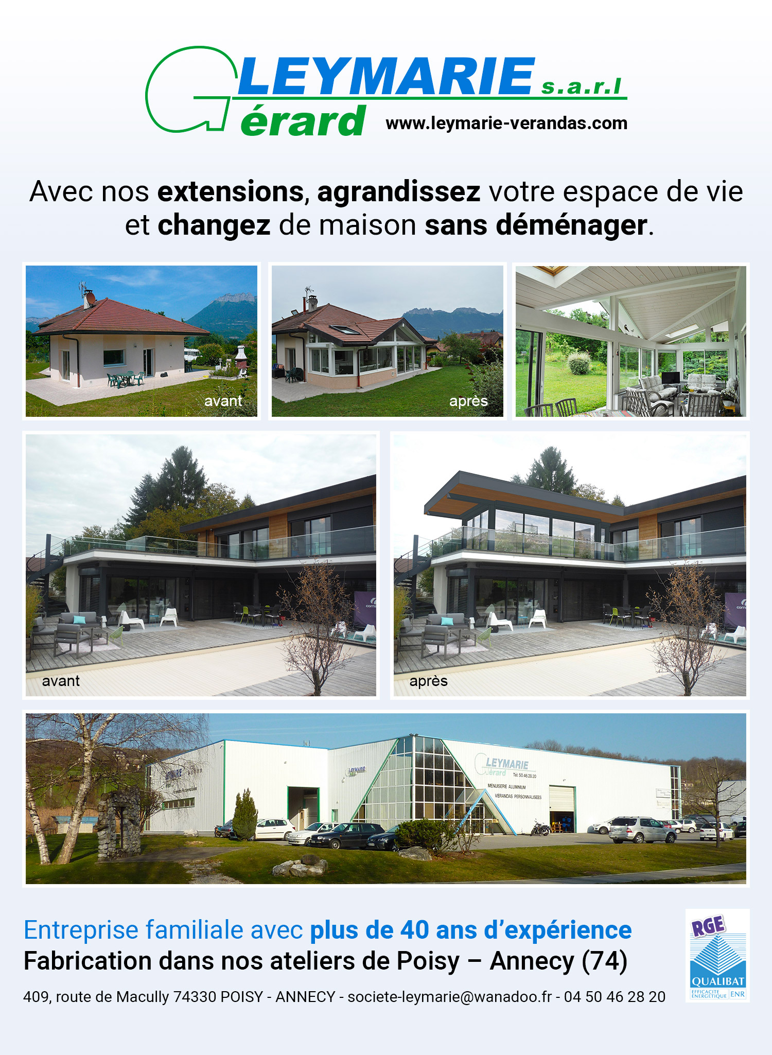 Extension de maison en Haute Savoie